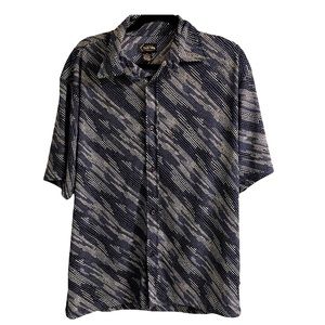 Authentic Kustom Uniquely Styled Threads Button Men's Medium Shirt